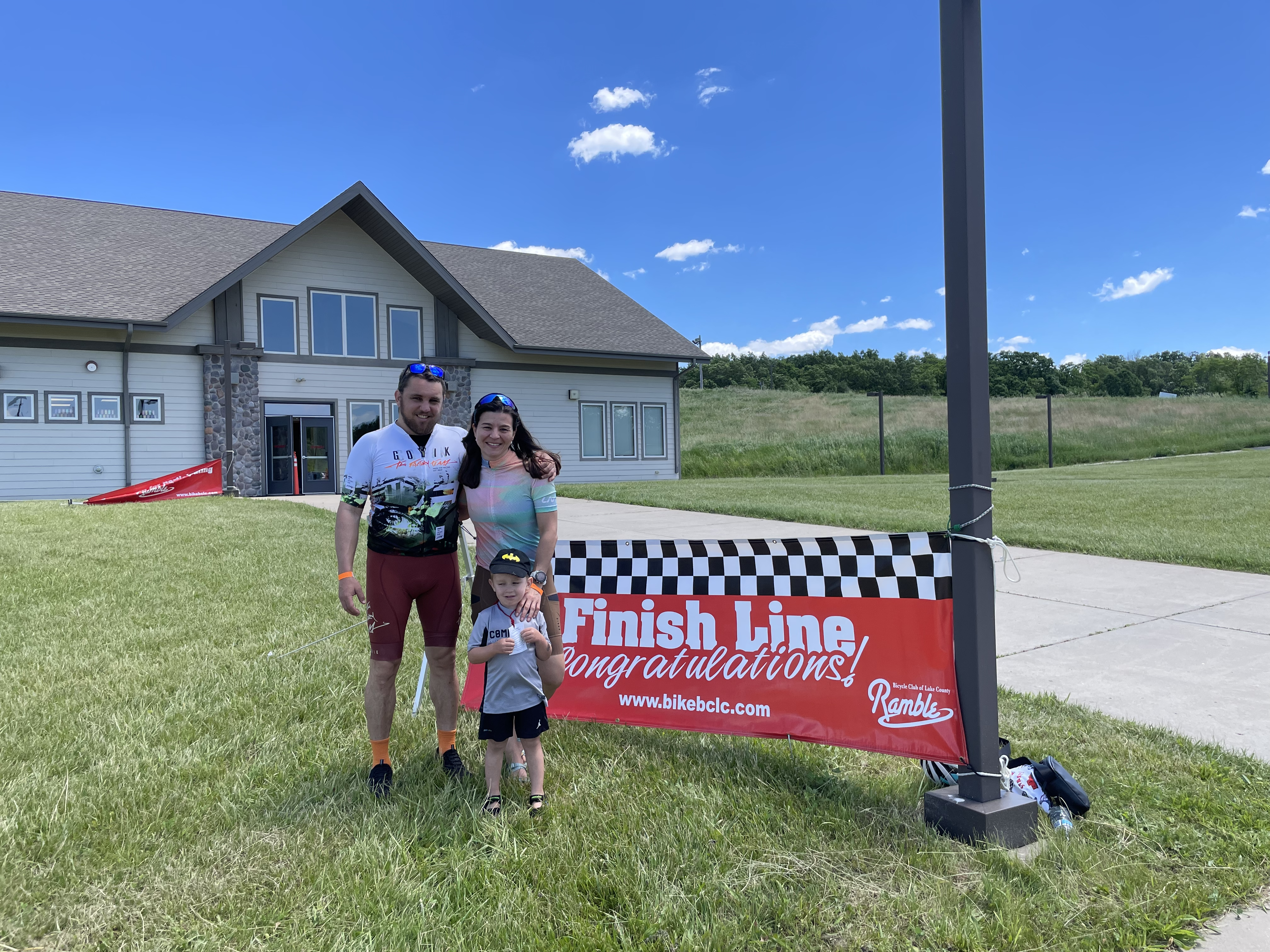 Did our first bike event! We made of the BCLC Ramble a Family Adventure Through Rolling Hills and stunning Scenery!